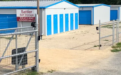 Sattler Self Storage and Parking at 1065 Market Heights, New Braunfels, TX